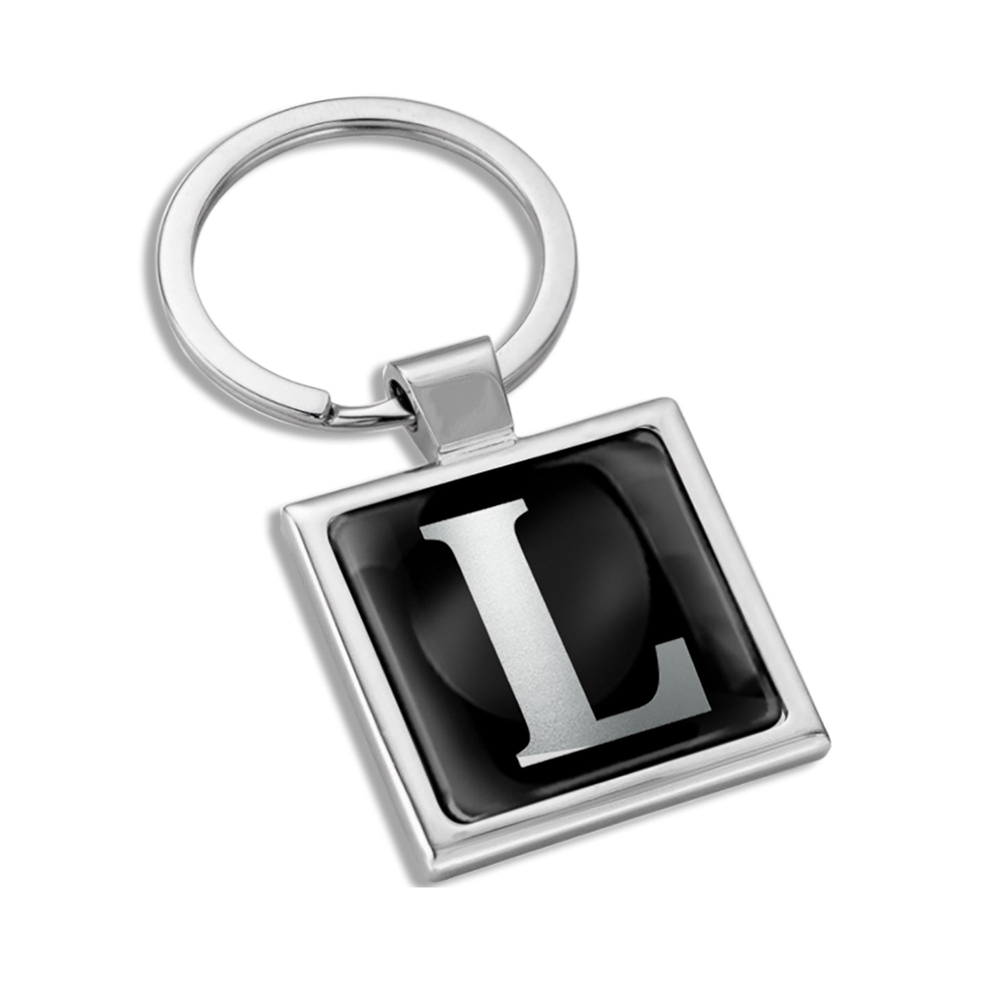 Letter l best sale keyring