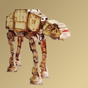16 arquivos de corte a laser de veículos modelo Star Wars