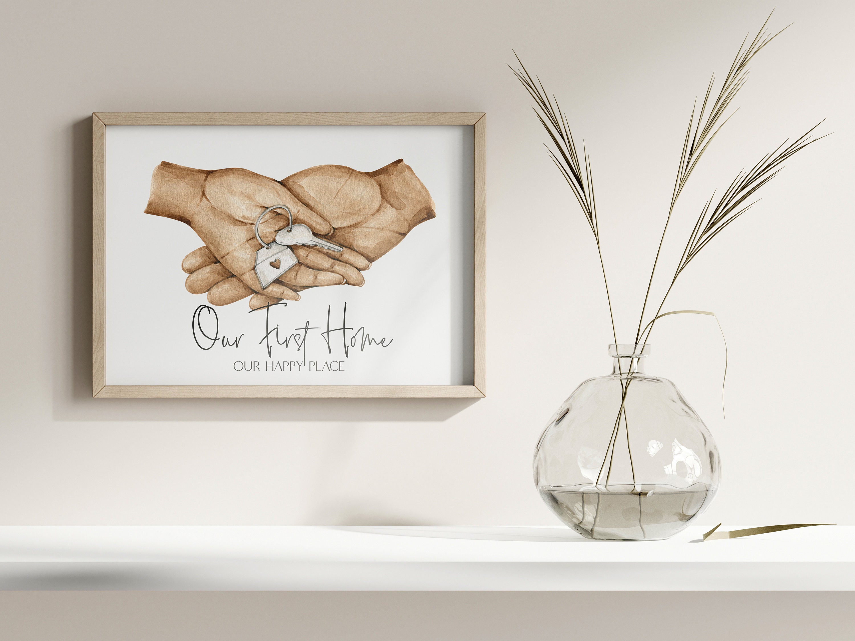 thumbnail image 2 of Poster Personnalisé "Notre Maison 2 of 10
