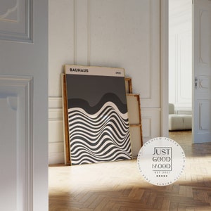 Bauhaus Ausstellung Poster · Geschenkidee · Bauhaus Design · Bauhaus Wandkunst · Wand Deko · Deko Print ohne Rahmen