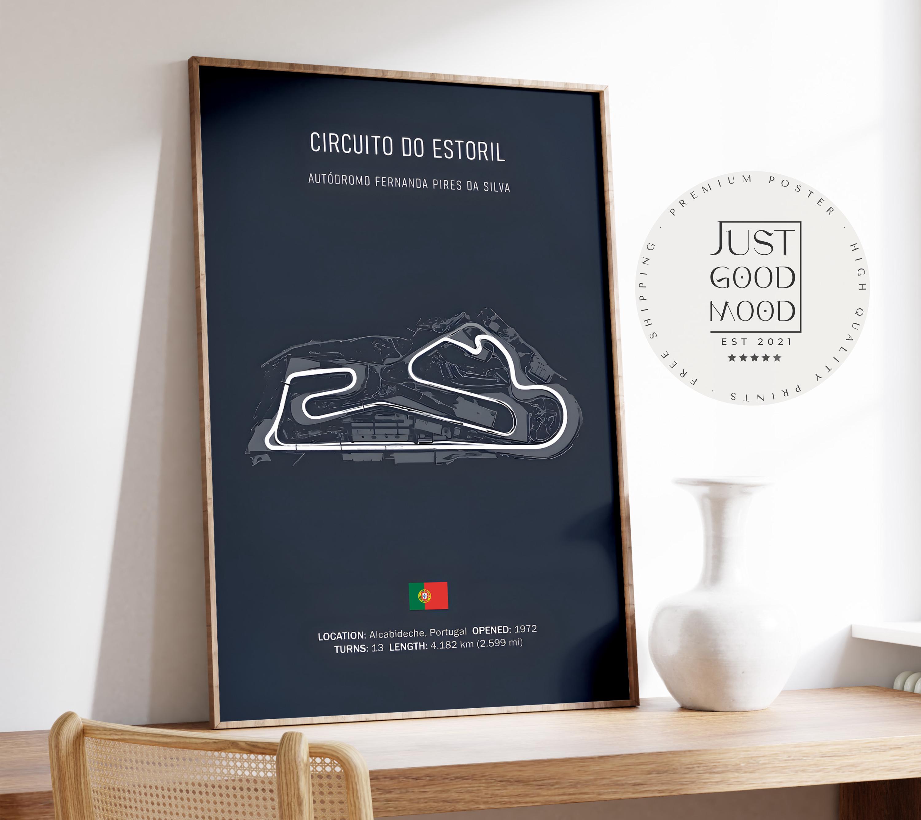 Formula 1 2026 Poster, Estoril Racetrack, Portugal · Circuito Do