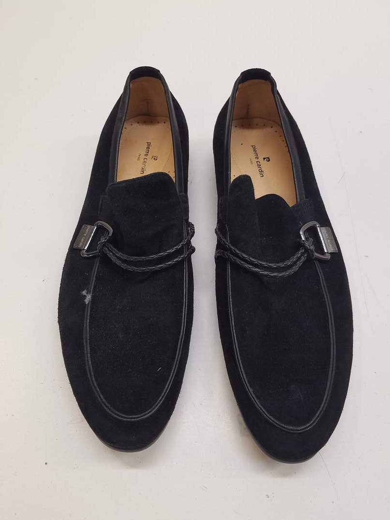 Cesare Paciotti 47738 Navy Suede Loafer With Dager Buckle | lupon.gov.ph