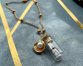 Message In A Bottle Necklace