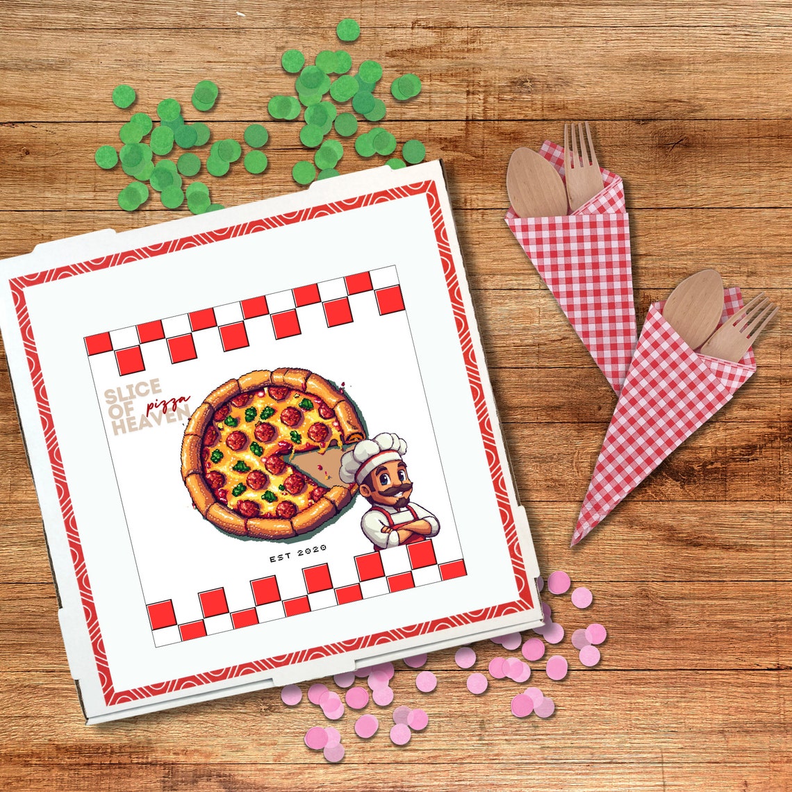 Printable Money Pizza Sign for Birthday Gift Pizza Box for Money Pizza Lover Gift Pizza Money ...
