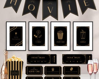 Printable Movie Showing Poster / "now Showing" - Etsy Canada