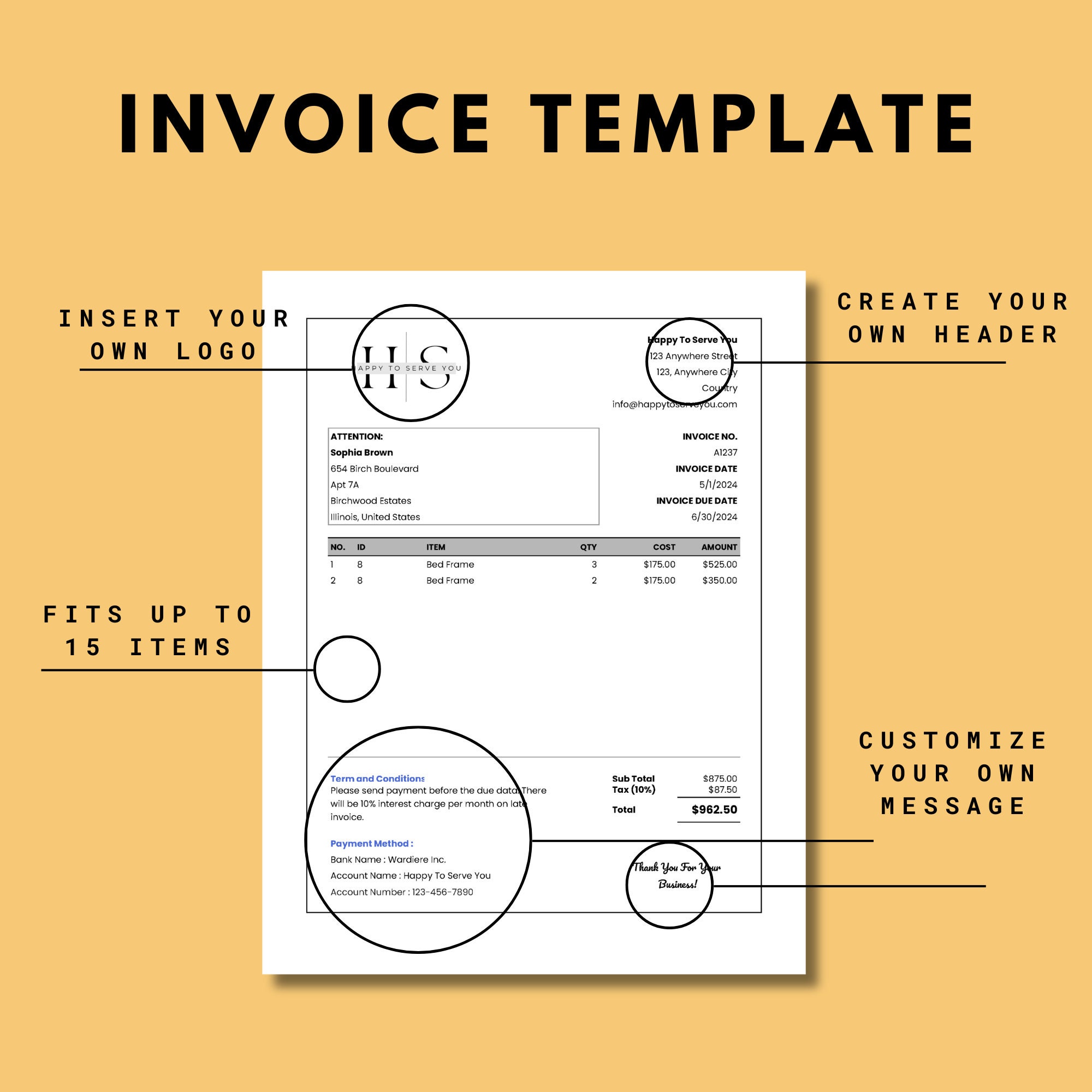 Invoice Generator and Tracker Google Spreadsheet for Small Business ...