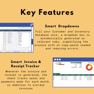 Invoice Template Google Sheets Small Business Tools Freelancer Tools Automated Invoice System Digital Receipt Maker Professional Invoice Maker Easy Invoice Creator Business Invoice Template