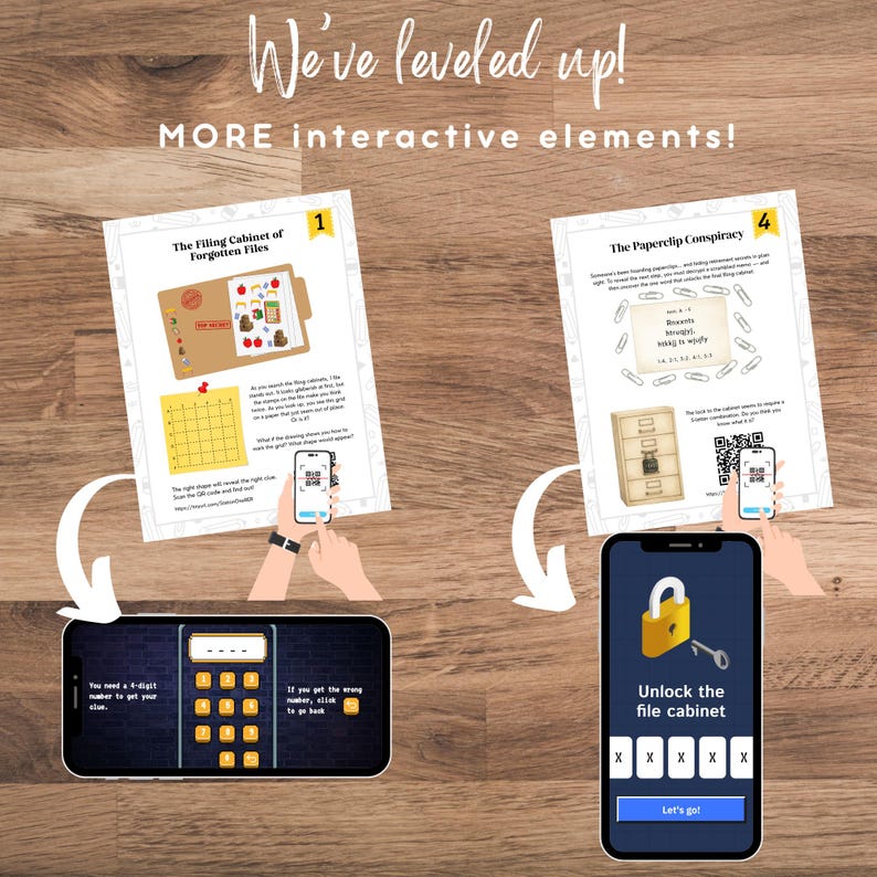 Printable Retirement Escape Room Game for Office Farewell Party and Team Building Activity