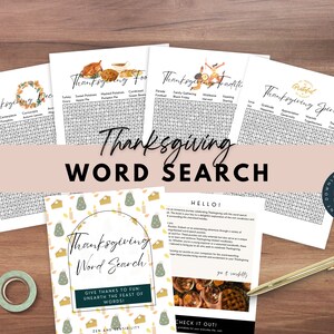 Thanksgiving Word Search for Kid Thanksgiving Word Search Printable Word Search Puzzle Adult Word Puzzle for Adult Thanksgiving Games