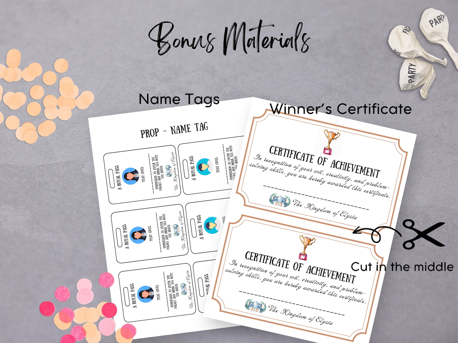 Escape Room for Kid Printable Escape Room Kit Escape Room Printable Tea ...