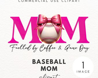 Baseball Mama PNG, Sport Mama Zitate für Shirt, Rosa Kokette Bogen Baseball Design, Spieltag Mama Sublimation, Sport Mama, Baseball Mama PNG