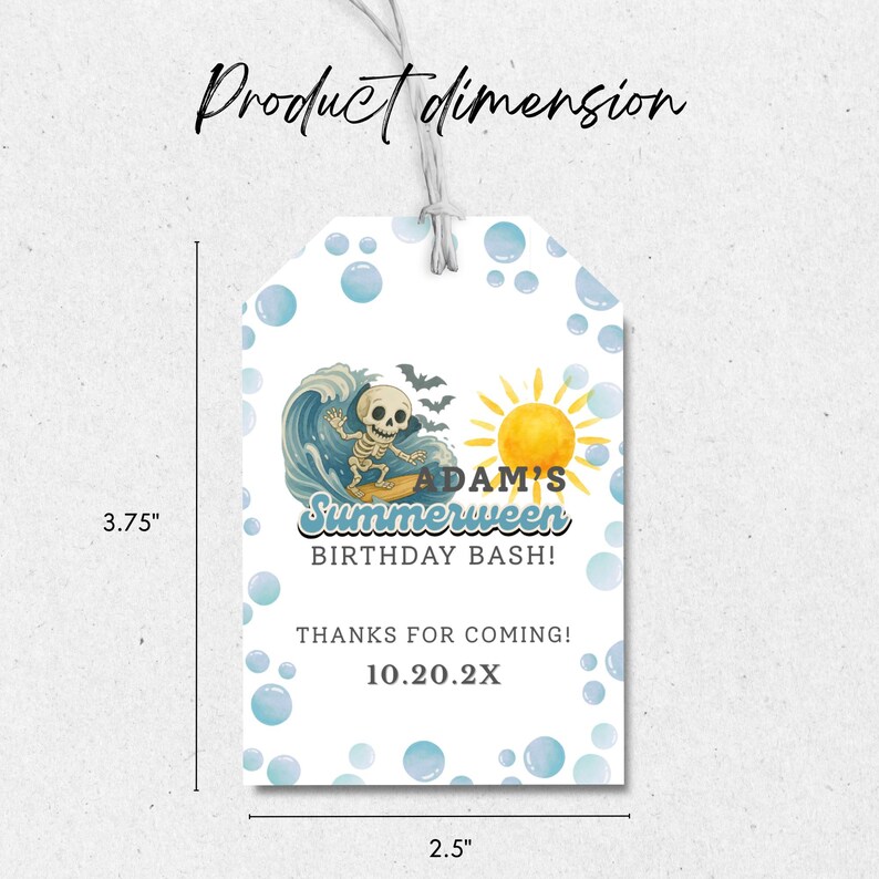 Skeleton Summerween Halloween Pool Invitation Printable, Summerween Birthday Invitation Digital, Summerween Pool Party Invite, Kid Birthday