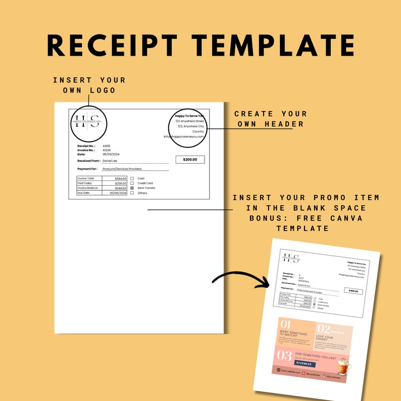 Receipt Template Invoice Generator Google Sheets Template Small Business Billing Template Professional Billing System Email Invoice System Invoice Maker for Entrepreneurs Google Sheets Business Template