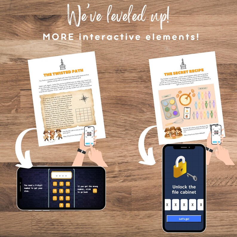 Birthday Escape Room Kit, Printable Birthday Party Escape Room for Kids ...