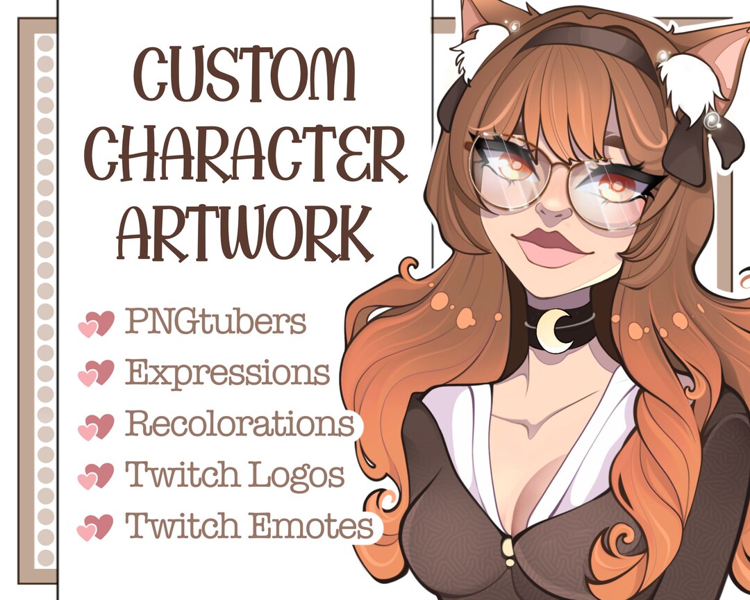 CUSTOM Twitch Profiles | Digital Art Commissions | Pfp Avatars | Social ...