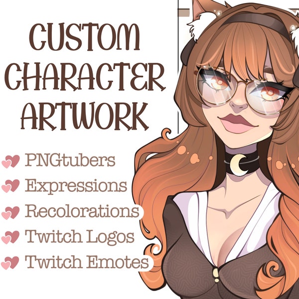 CUSTOM Twitch Profiles | Digital Art Commissions | Pfp Avatars | Social Media | Twitch & Discord | DND | Personalized Digital Artwork