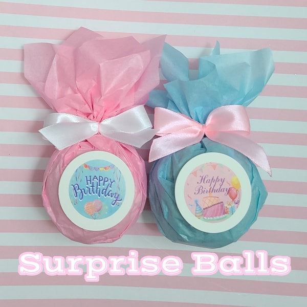 Birthday surprise ball, surprise ball, surprize ball, mystery ball,  surprise gift, jewelry surprise ball, all ages surprise ball