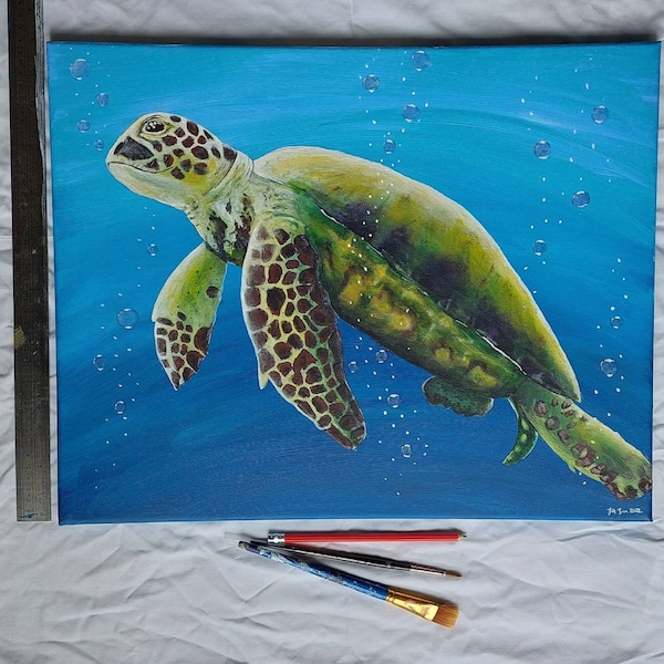 Turtle Picture - Etsy