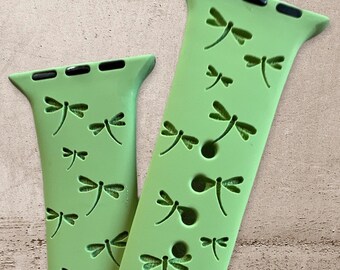 Dragonfly Engraved Band Apple Watch Compatible Series 1 through 11, SE 1,2 and 3 and Ultra 1, 2, and 3