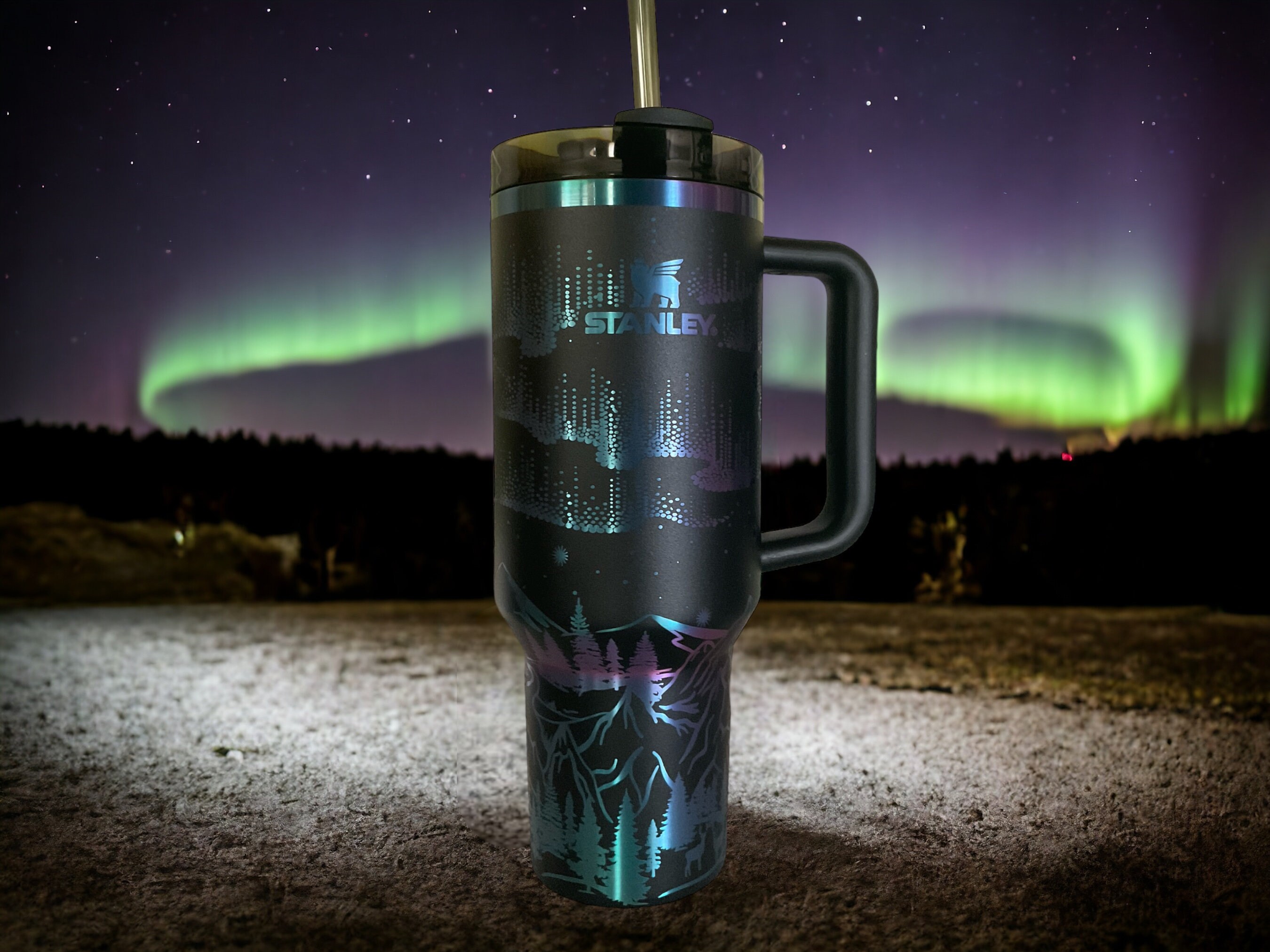 Engrave Stanley Chroma Northern Lights Aurora Borealis Adventure