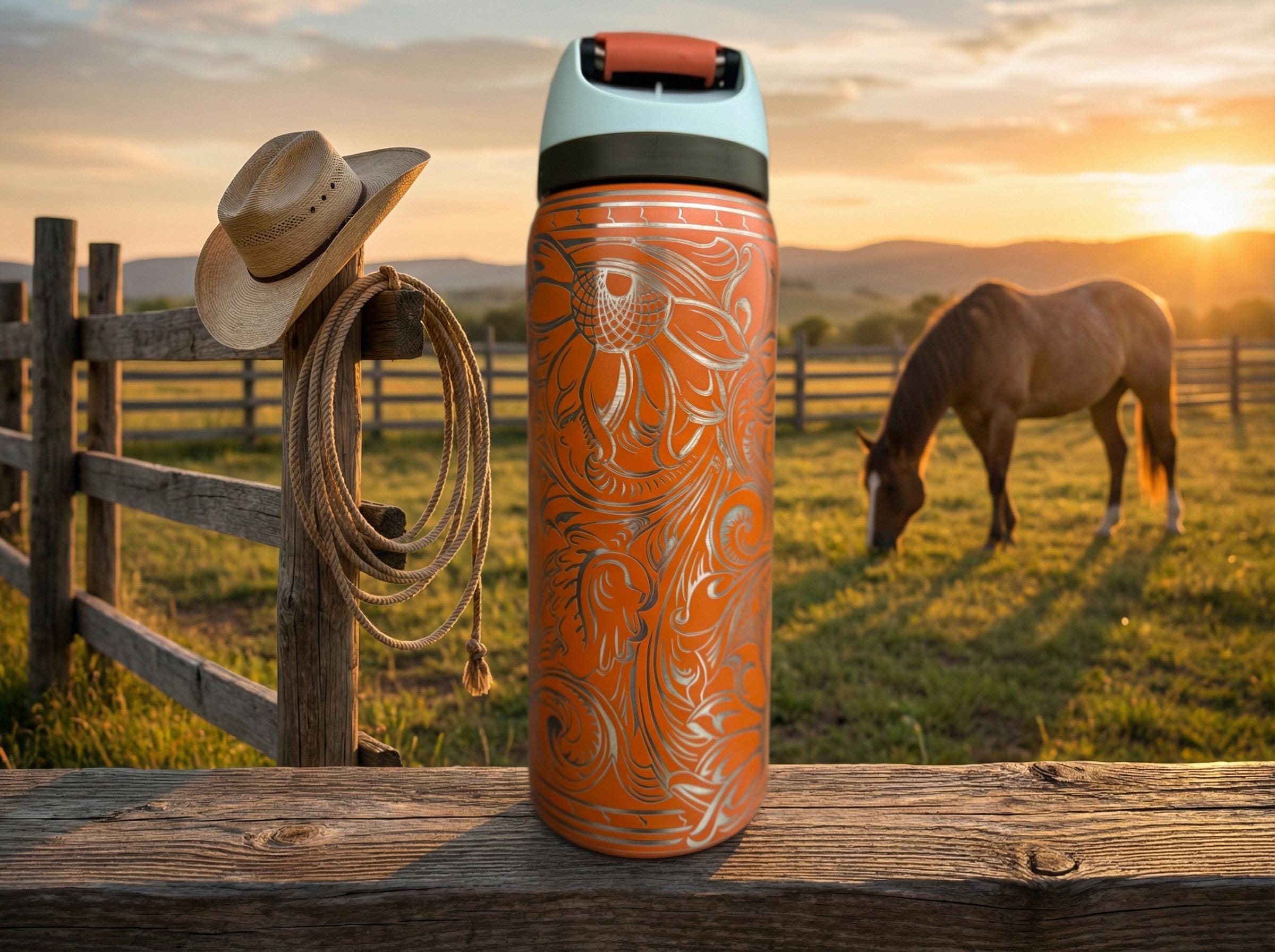 Western Owala Water Bottle - Etsy
