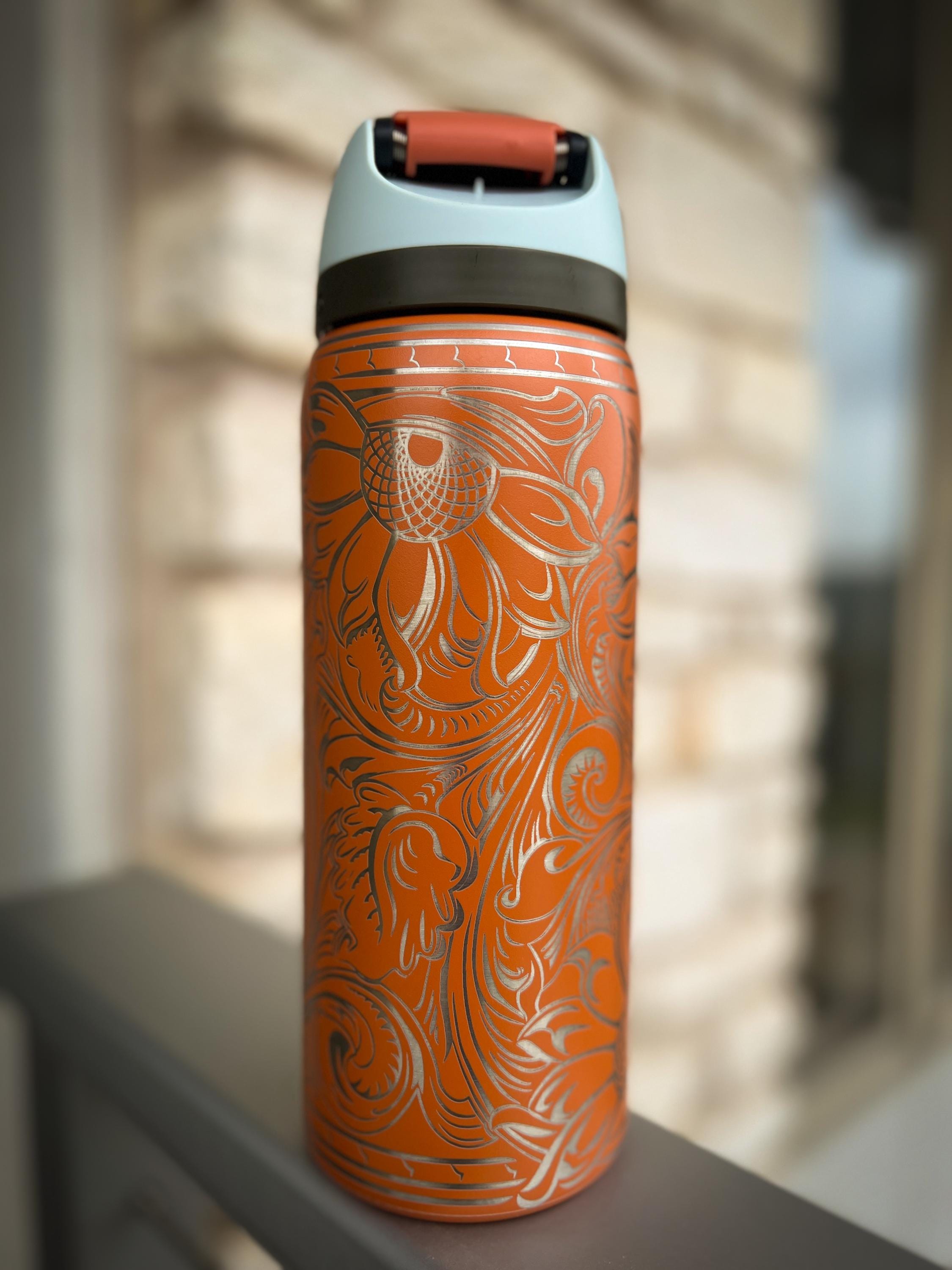 Owala Engraved Western Saddle 32 ounce Tumbler Ranch and Cowboy Gift or Present