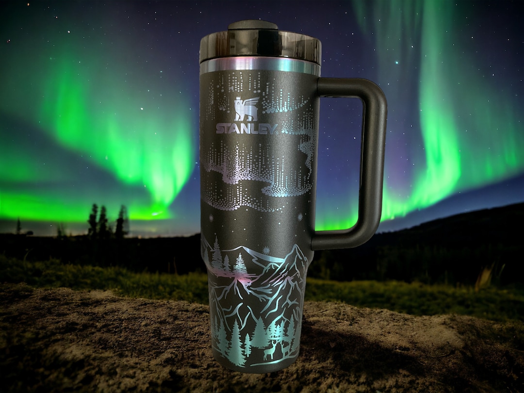 Personalized Stanley Chroma Northern Lights Aurora Borealis
