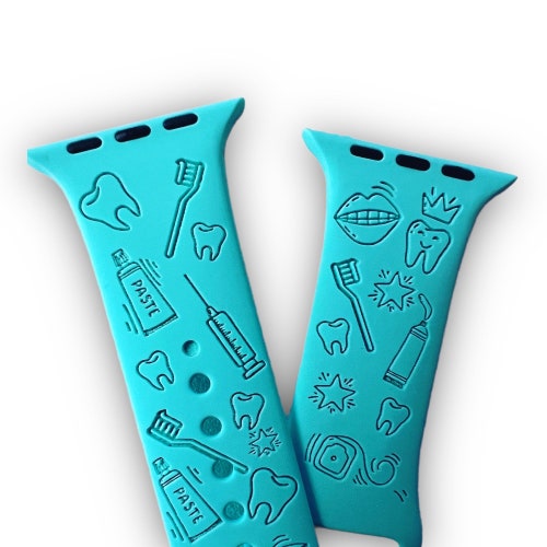 Dentist Watch Band 38mm Dental Watch Band 40mm Silicone Watch Etsy