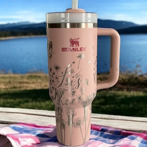 Stanley Adventure 40oz Stainless Steel Quencher Tumbler - MAGNOLIA  EXCLUSIVE CREAM & COPPER! 