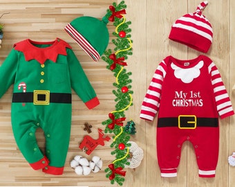 my first christmas elf outfit