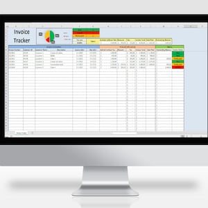 Foglio di calcolo per il monitoraggio delle fatture 2025: modello Excel o Google Sheet per la registrazione delle fatture con calcoli integrati, adatto per la personalizzazione