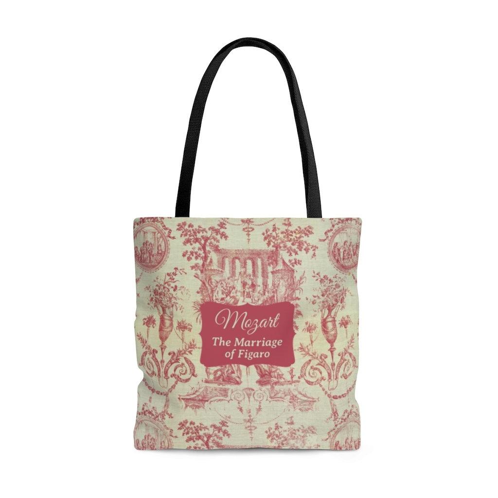 Mozart Opera Tote Bag: the Marriage of Figaro Historic 1790s 