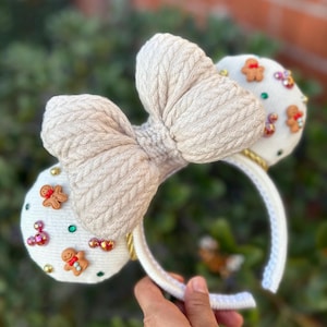 Gingerbread Minnie Ears