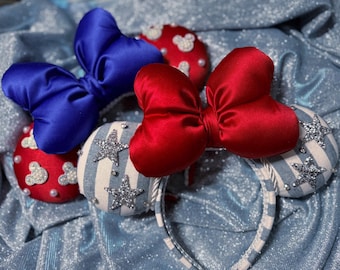 Patriotic Minnie Ears