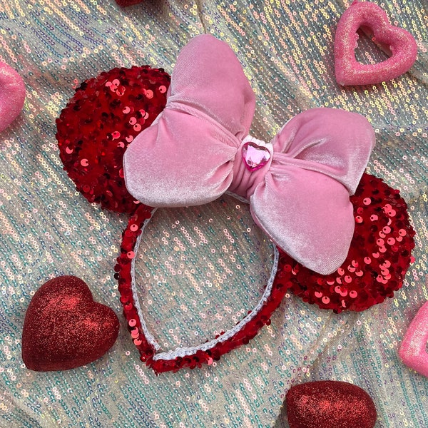 Valentine’s Day Sequins Ears