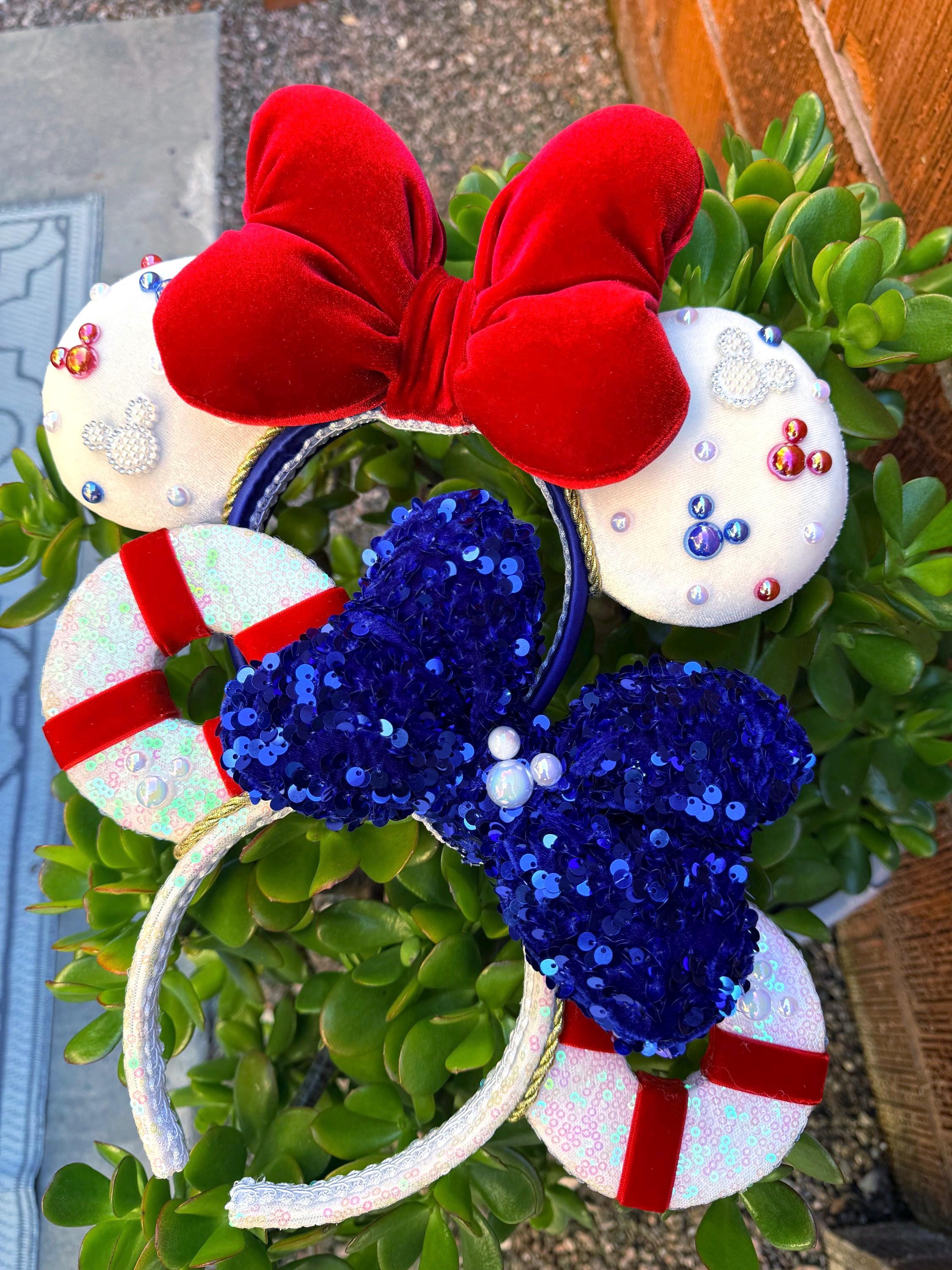 Disney Cruise Minnie Ears - Etsy