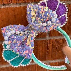 Mermaid Minnie Ears/ Ariel Minnie Ears