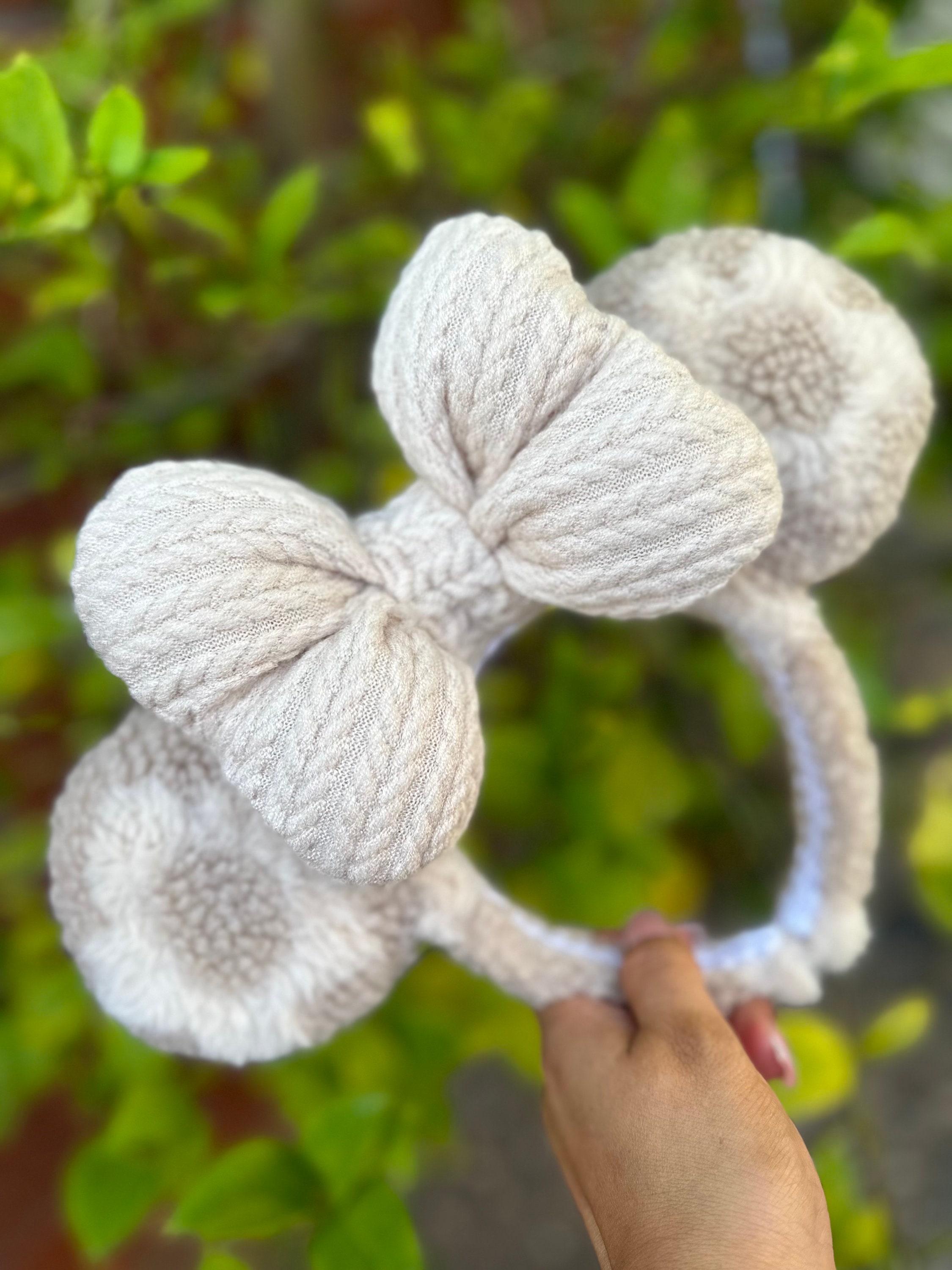 Cozy Floral Sherpa Ears