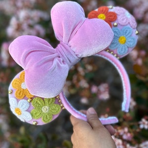 Floral Minnie Ears