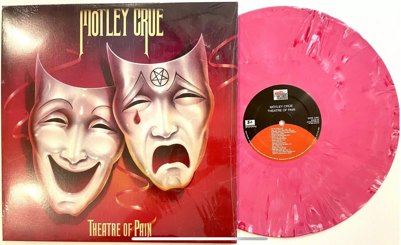 Motley Crue - Theatre of Pain - Limited Edition 1&frasl;1000 Pink