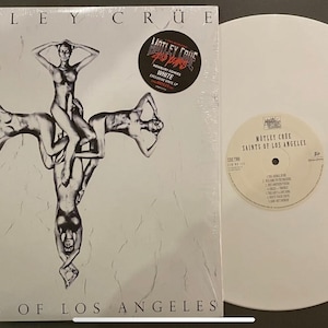 Motley Crue - Saints Of Los Angeles - Limited Edition 1/1000 White Vinyl LP New 100% MINT Newbury Comics Exclusive Edition