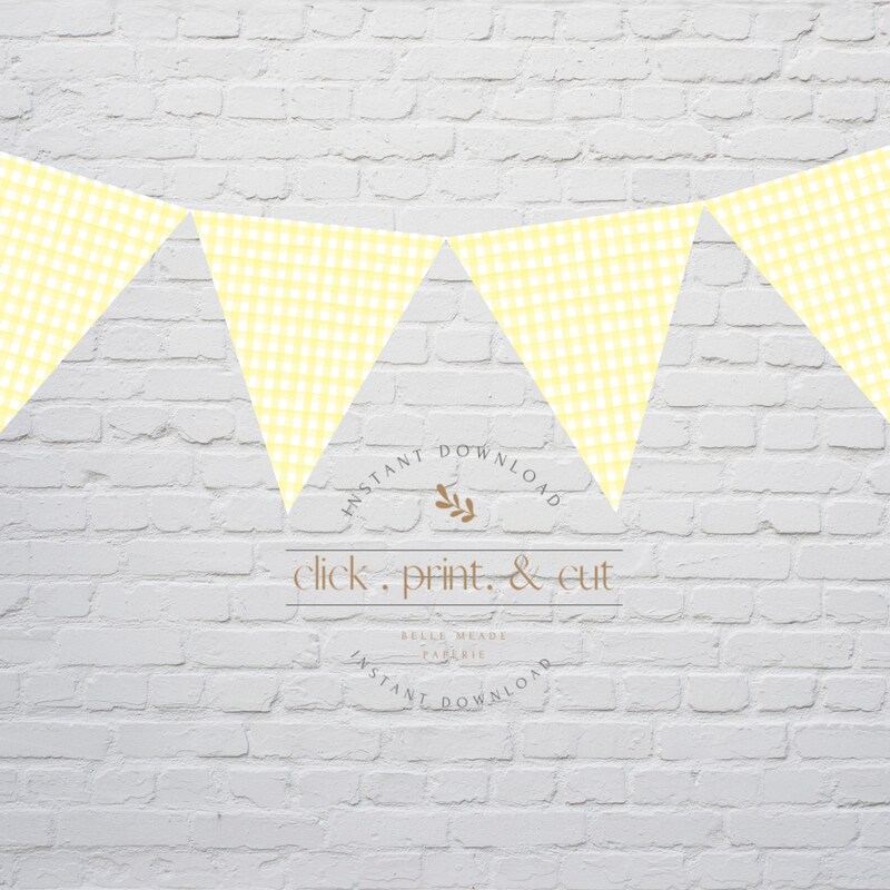 Yellow Gingham - Etsy