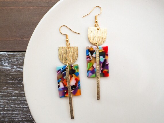 Cute statement earrings store