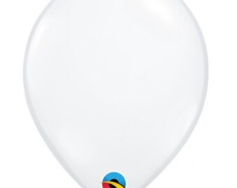 Clear latex balloons