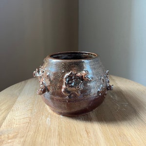 handmade ceramic planter without plate
