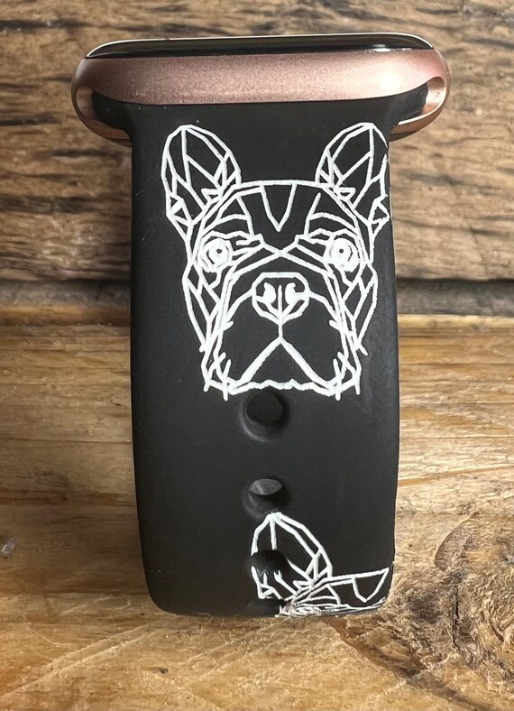 French Bulldog Dog Frenchie Strap Apple Watch Apple Watch Armband Apple Watch Band Puppy Apple Watch Etsy UK
