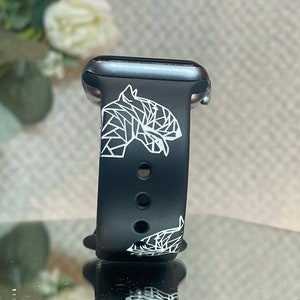 English Bull Terrier Dog Bully Strap Apple Watch - Apple Watch Armband - Apple Watch Band Puppy Apple Watch