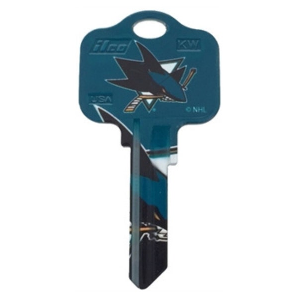 San Jose Sharks NHL Team Key Blanks & Accessories