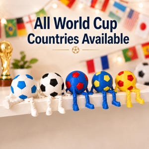 Fidget Soccer Buddy, World Cup 2026, Soccer Desk Decor, Soccer Gift, Soccer Watch Party Decor, Soccer Fidget, Sports Fan Gift, Soccer Fan