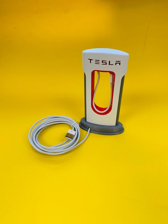 FAST SHIPPING Tesla Supercharger Phone Charger for iPhone and Android tesla  Gift Tesla Accessory 